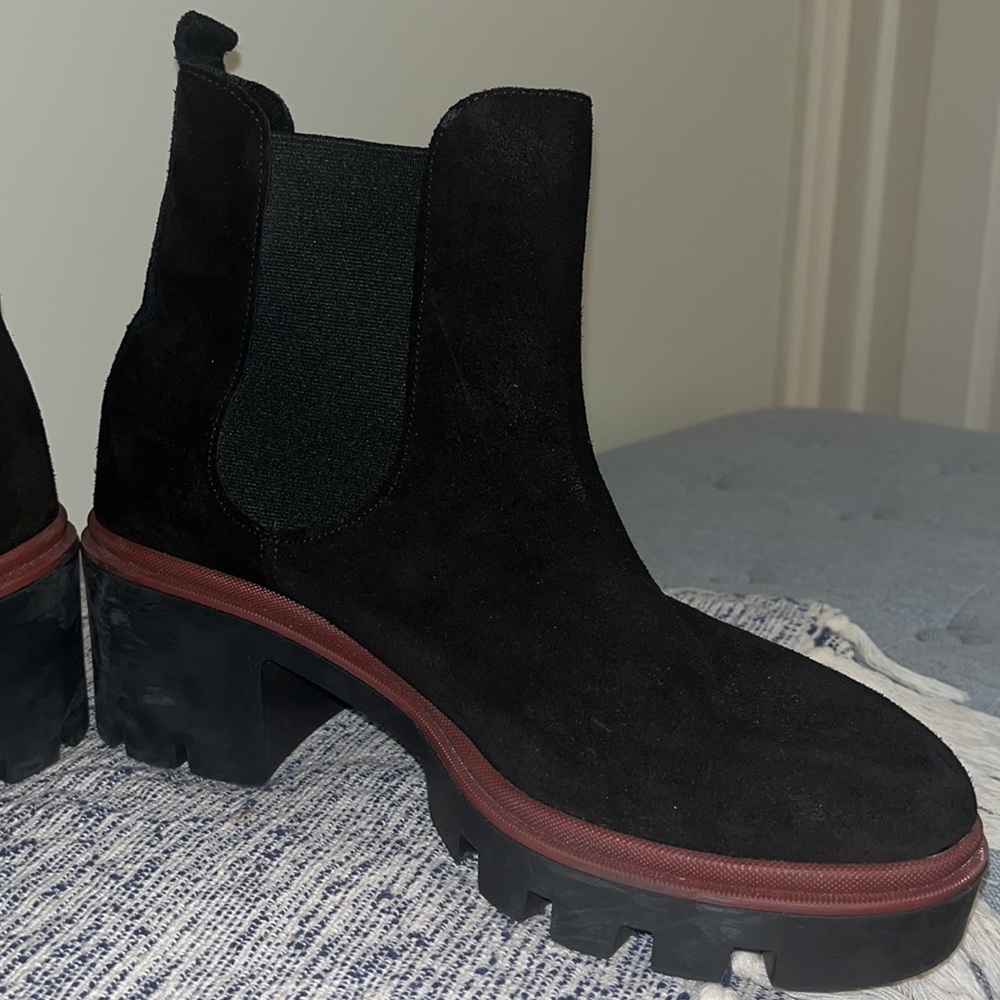 Antonio De Faria Suede Chelsea Boots - Picture 8 of 14